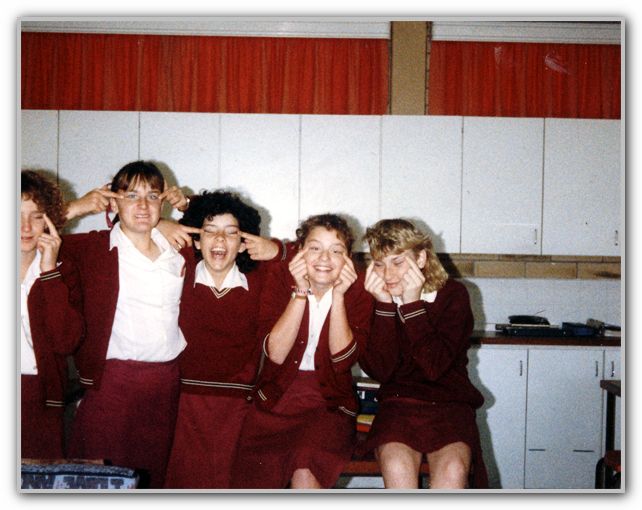 LJ & School friends fooling around